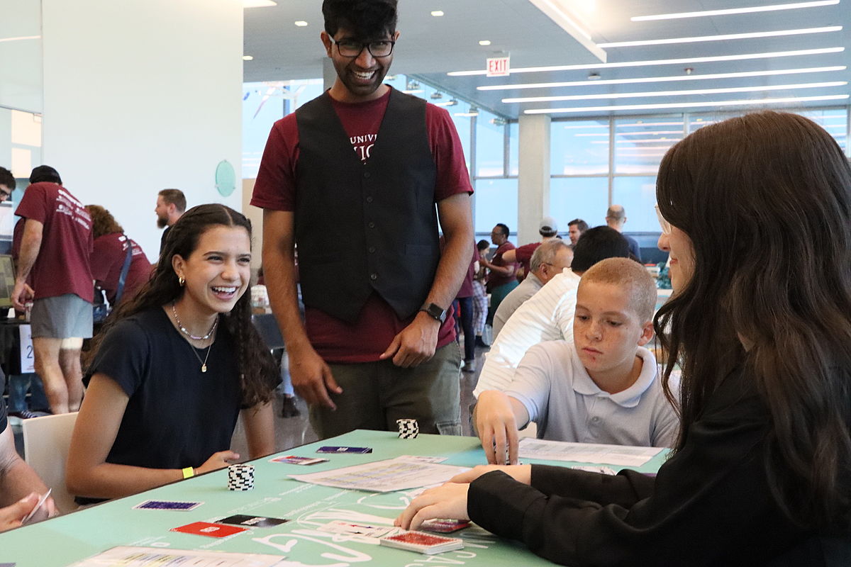 South Side Science Festival attendees engage with UChicago scientists and students during the second annual event.