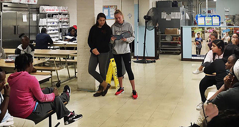 Uchicago Basketball Teams Engage With Nearly 1,000 South Side Students