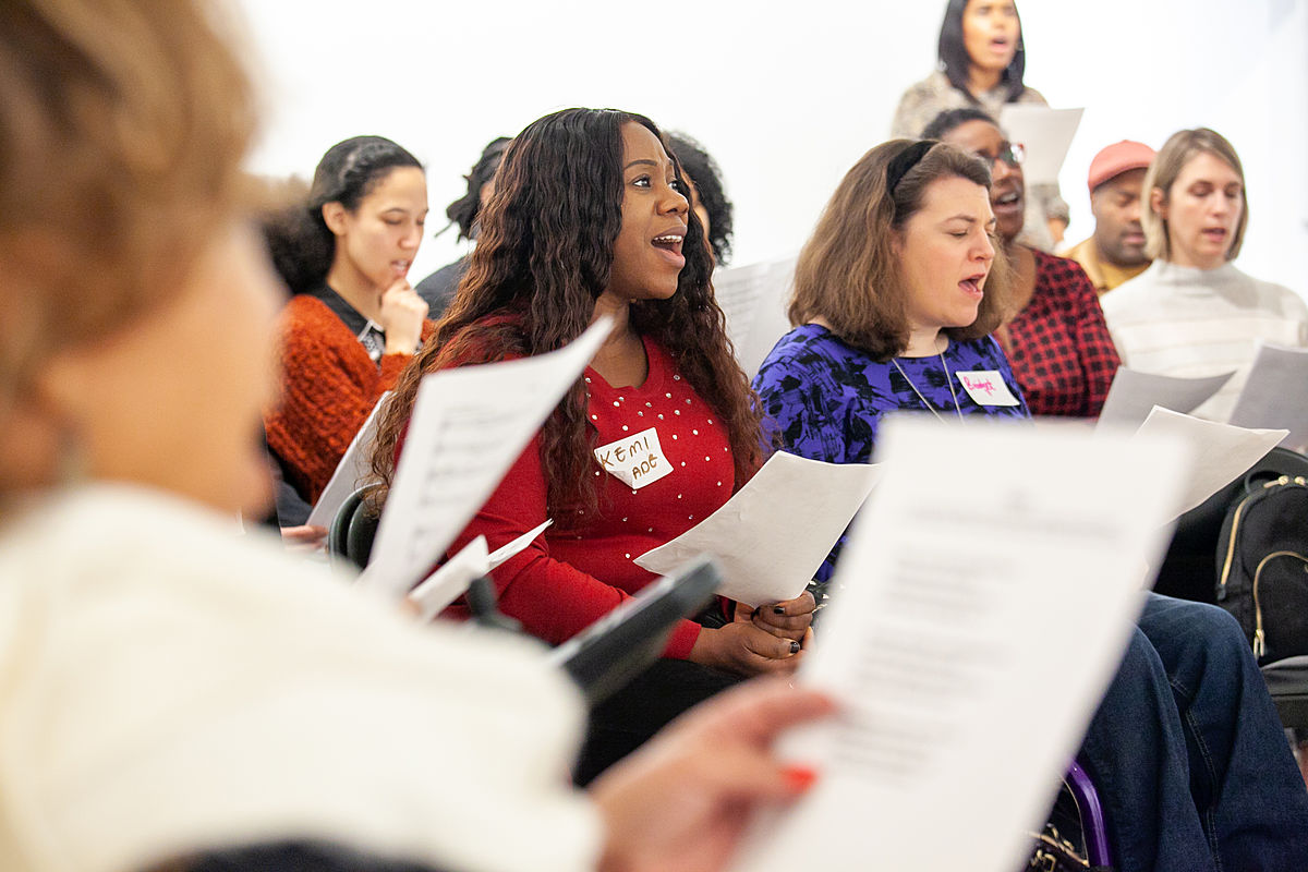 pop up choir civic leadership exchange 2